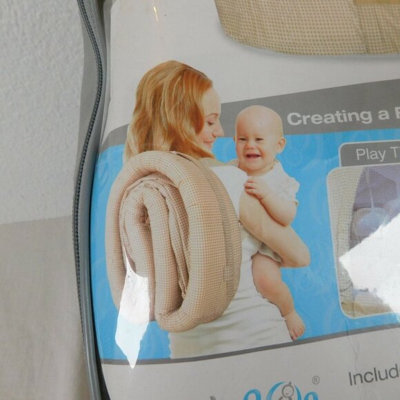 LulyBoo Baby Lounge To-Go Backpack Beige Play Nap Changing Activity Bar BLFN001 - Picture 12 of 12